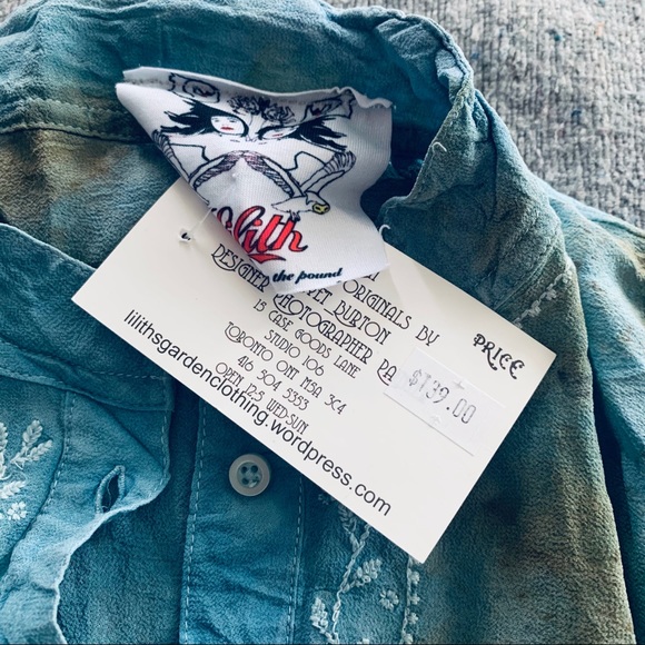 ECO dyed blouse - Picture 2 of 8